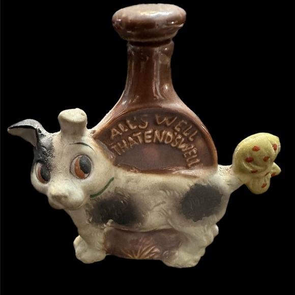 Antique Vintage Schafer & Vater Nipper Bottle Flask from the 1930s made in Japan - Picture 9 of 9